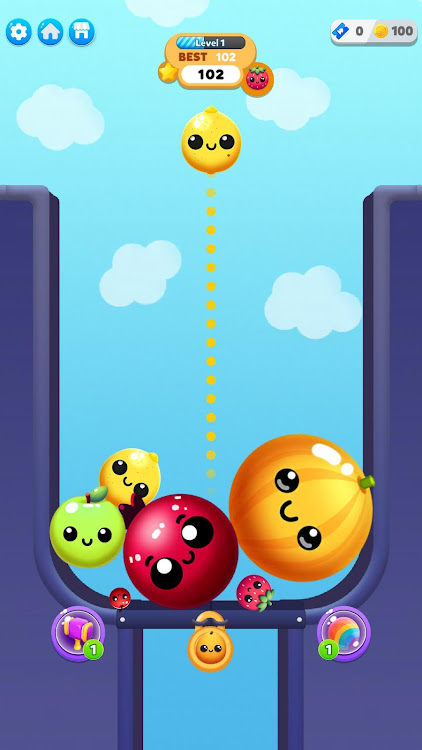 #9. Juicy Merge (Android) By: MagicLab