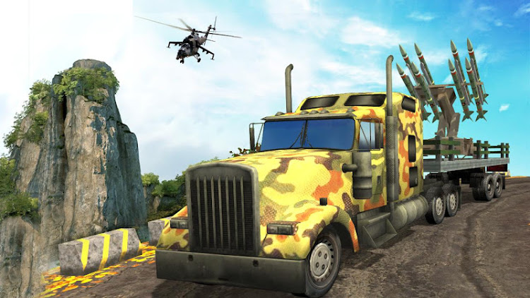 #2. Army Transporter 3D game (Android) By: Gamehayloft