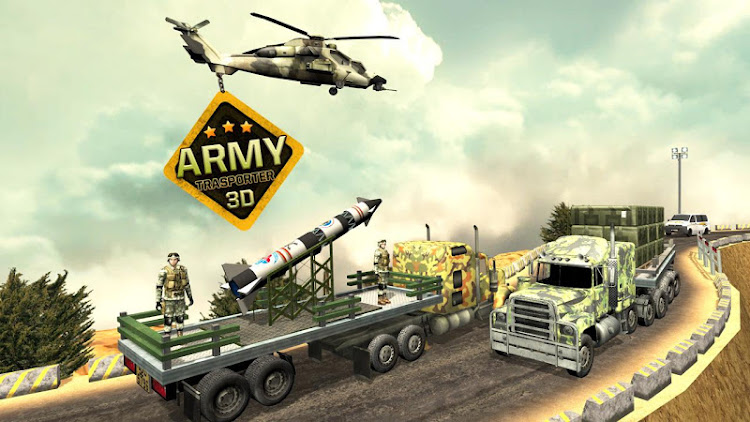 #7. Army Transporter 3D game (Android) By: Gamehayloft