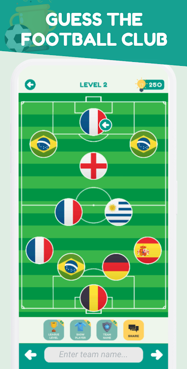 #5. Guess Football Teams Quiz 2024 (Android) By: JFH