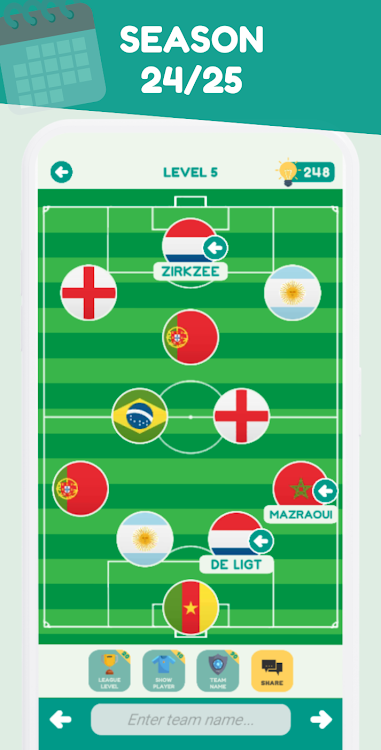 #7. Guess Football Teams Quiz 2024 (Android) By: JFH