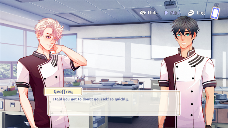 #2. Sifting Thyme: Otome Anime Sim (Android) By: Nochi Studios