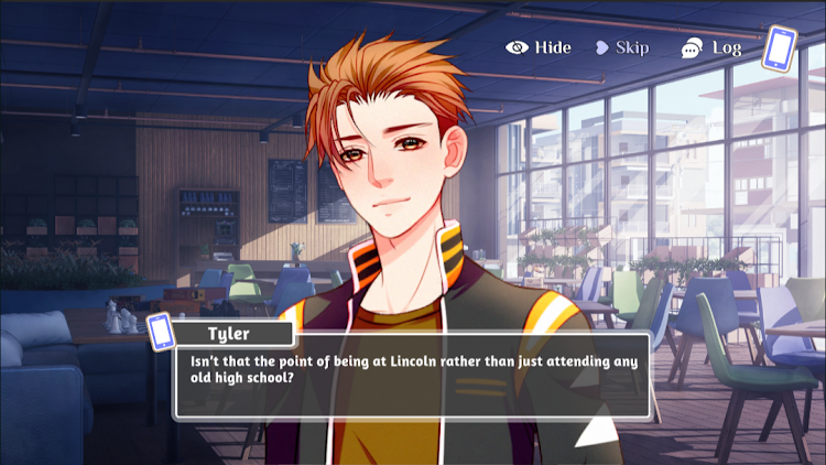 #3. Sifting Thyme: Otome Anime Sim (Android) By: Nochi Studios