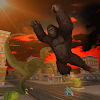 Dino T-Rex Vs Kong Fight Game icon