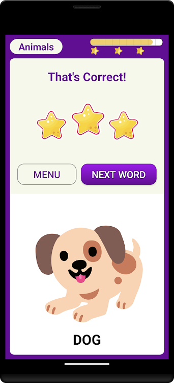 #6. Word Search Kids (Android) By: Gururaj P Kharvi