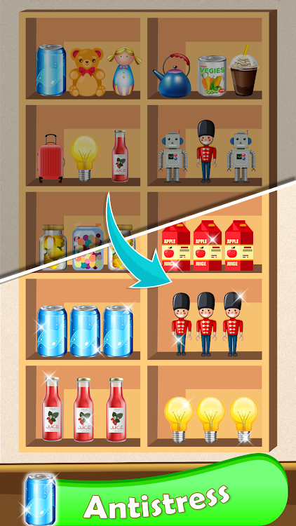 #3. Goods Match 3D - Sorting Games (Android) By: Pixel Art Book Color By Number - Pop It 3D Games