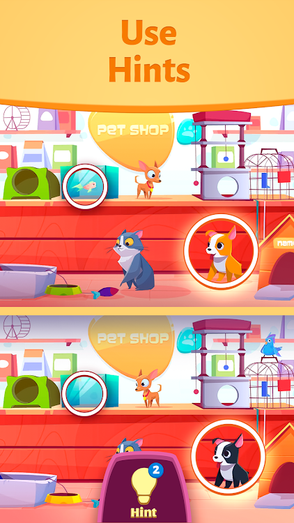 #3. Spot the Difference: Find out! (Android) By: CASUAL AZUR GAMES