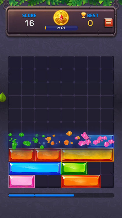 #2. Jewel Blast : Sliding Block (Android) By: Yes Games Studio