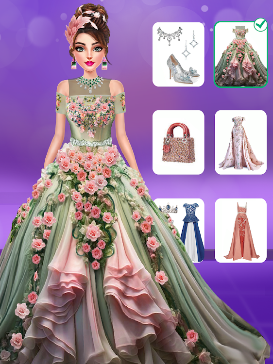 #8. Princess Dress up: Makeup Game (Android) By: Benno Games