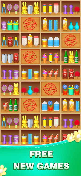 #3. Goods Sort Master Triple Match (Android) By: We Create Puzzle Games