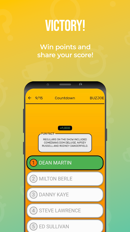 #7. Buzztime Trivia (Android) By: Buzztime