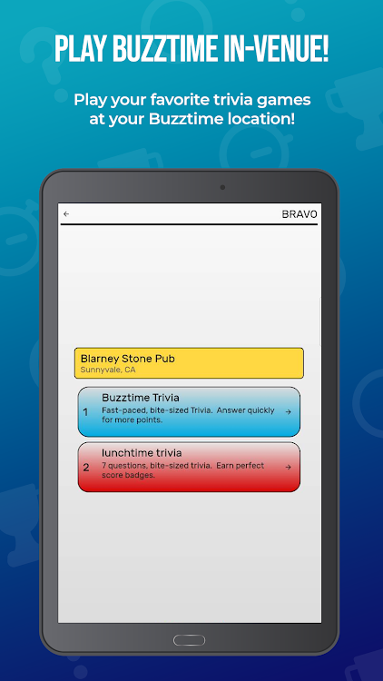 #10. Buzztime Trivia (Android) By: Buzztime