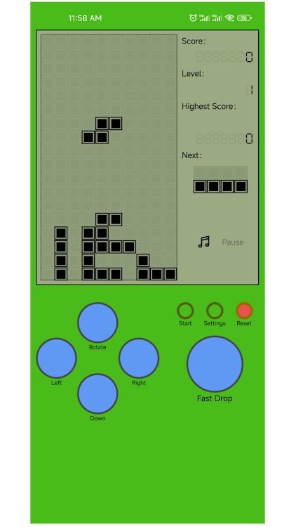 #3. Classic Tetris Blocks (Android) By: cat315