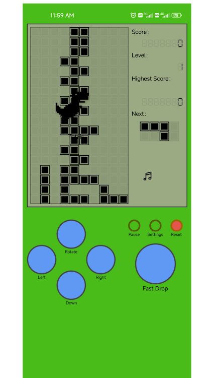 #4. Classic Tetris Blocks (Android) By: cat315