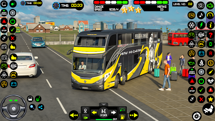 #5. Bus Simulator Travel Bus Games (Android) By: Micro Madness