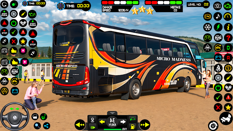 #6. Bus Simulator Travel Bus Games (Android) By: Micro Madness