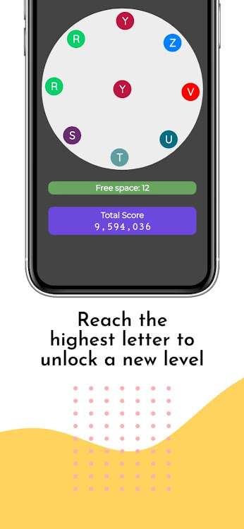 #4. Letter Ring Puzzle Game (Android) By: Pixtory Game