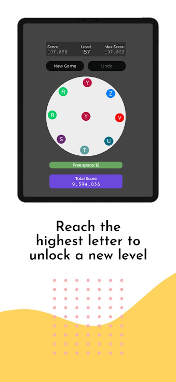 #9. Letter Ring Puzzle Game (Android) By: Pixtory Game