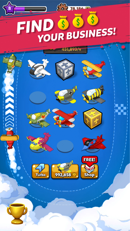 #7. Merge AirPlane: Plane Merger (Android) By: NOXGAMES