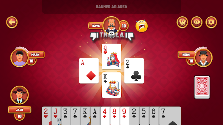 #8. Bhabhi Thulla Card Game (Android) By: Funfuse Games