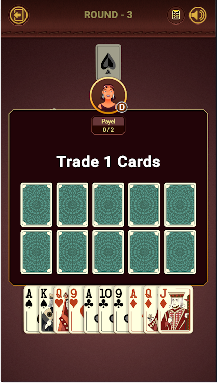 #4. 3 2 5 Offline Fun Card Game (Android) By: Funfuse Games