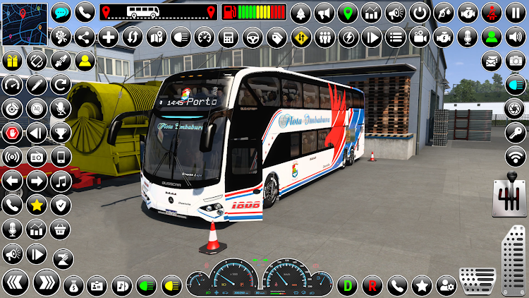 #6. Euro Bus Simulator : Bus Games (Android) By: GamesRebel