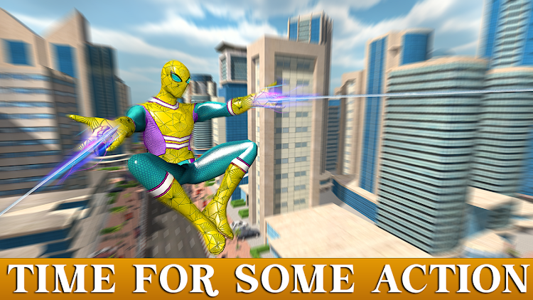 #2. Spider Rope Hero: Spider Hero (Android) By: 17th Game Street