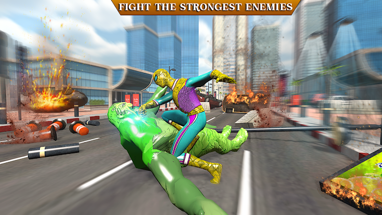 #3. Spider Rope Hero: Spider Hero (Android) By: 17th Game Street