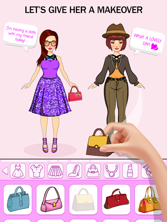 #5. Fashion Paper Doll DressUp (Android) By: Teddy Tales