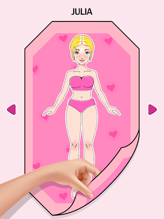 #7. Fashion Paper Doll DressUp (Android) By: Teddy Tales