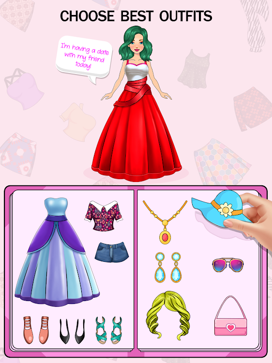 #9. Fashion Paper Doll DressUp (Android) By: Teddy Tales