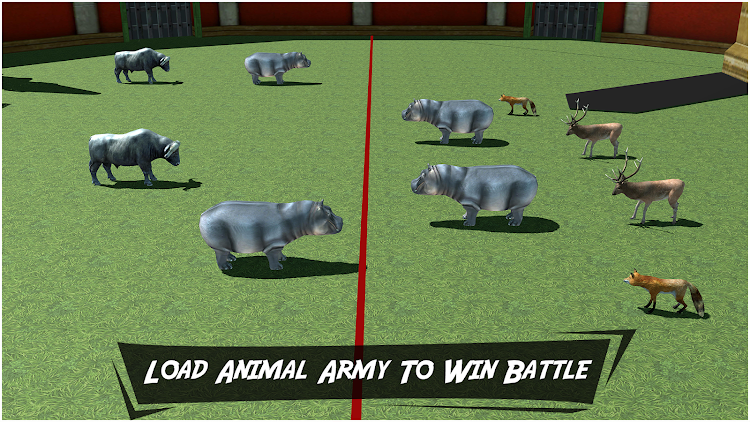 #6. Animal War: Battle Simulator (Android) By: AJ Games 3D