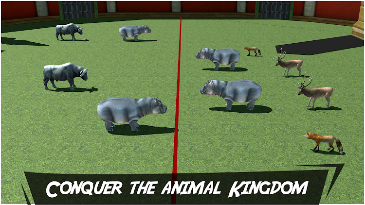 #9. Animal War: Battle Simulator (Android) By: AJ Games 3D