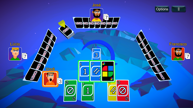 #5. Uno Offline (Android) By: Nato Games