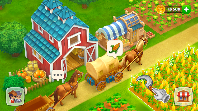 #6. Wild West: Farm Town Build (Android) By: Social Quantum Ltd