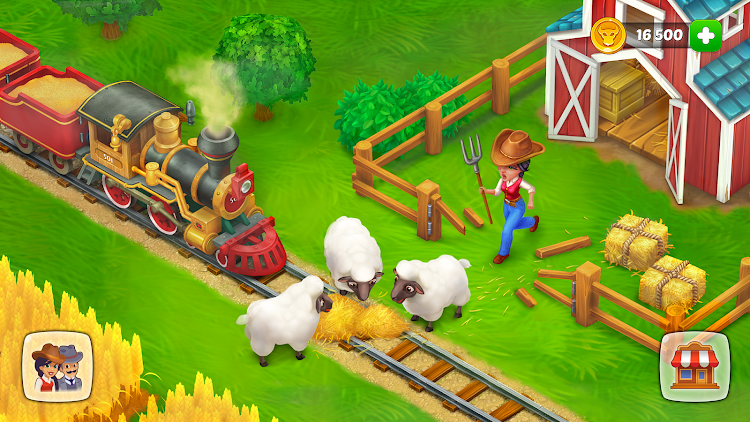 #7. Wild West: Farm Town Build (Android) By: Social Quantum Ltd