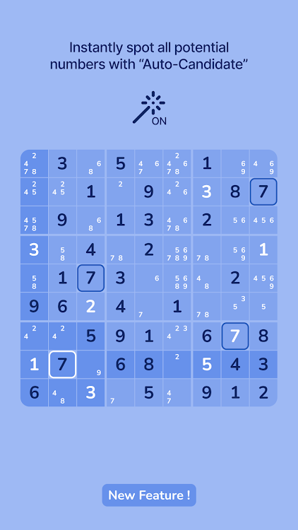 #4. Cozy Sudoku (Android) By: Odubu Design Inc.