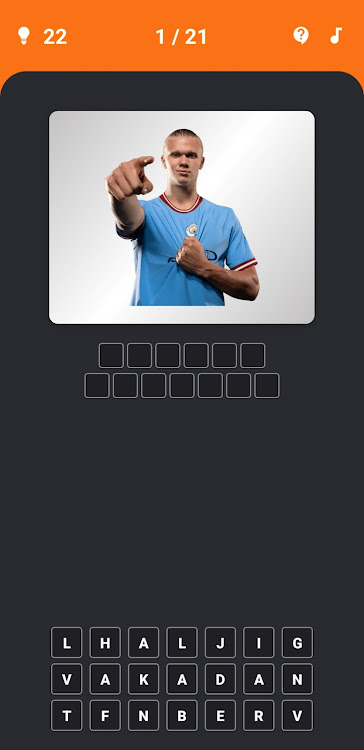 #2. Guess The Soccer Player Quiz (Android) By: Gryffindor apps