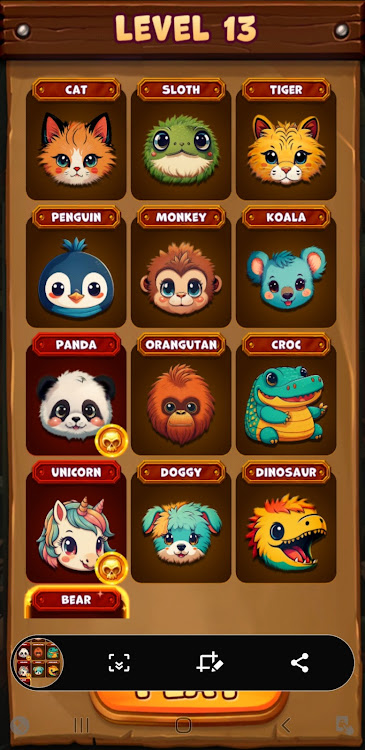 #3. Animal Suika Merge Animals (Android) By: Silly Code