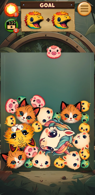 #4. Animal Suika Merge Animals (Android) By: Silly Code