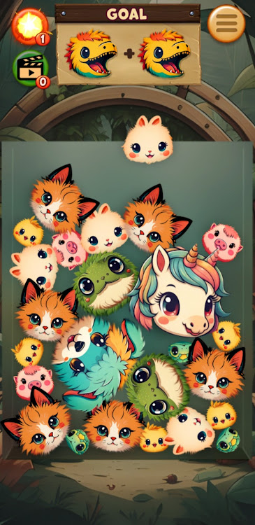 #6. Animal Suika Merge Animals (Android) By: Silly Code