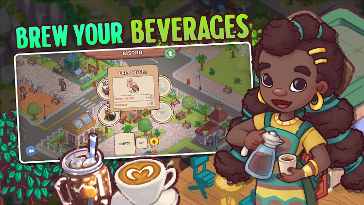 #5. Brewtopia: Grow Coffee Beans (Android) By: LBC Studios Inc.