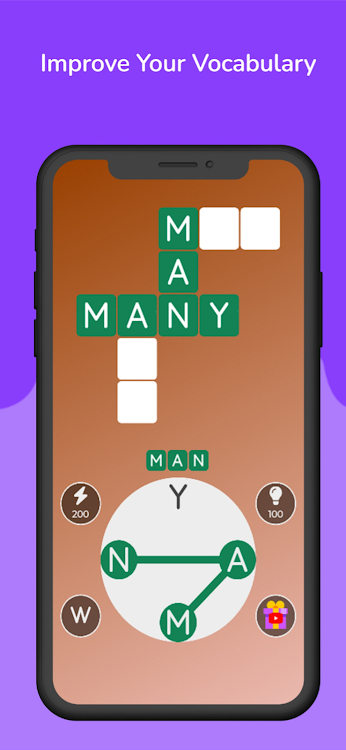 #2. Word Up: Crossword (Android) By: Pixtory Game