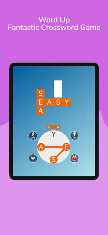 #6. Word Up: Crossword (Android) By: Pixtory Game