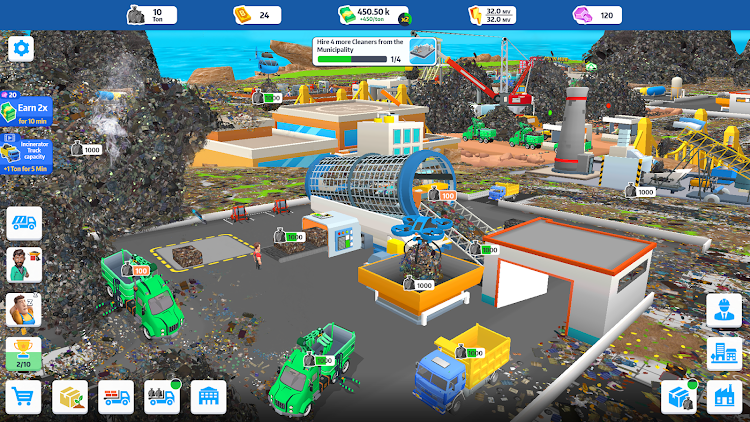 #8. Trash Tycoon Idle business (Android) By: Supersonic Studios LTD