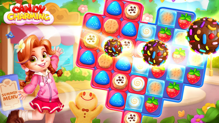 #5. Candy Charming - Match 3 Games (Android) By: 707 INTERACTIVE: Fun Epic Casual Games