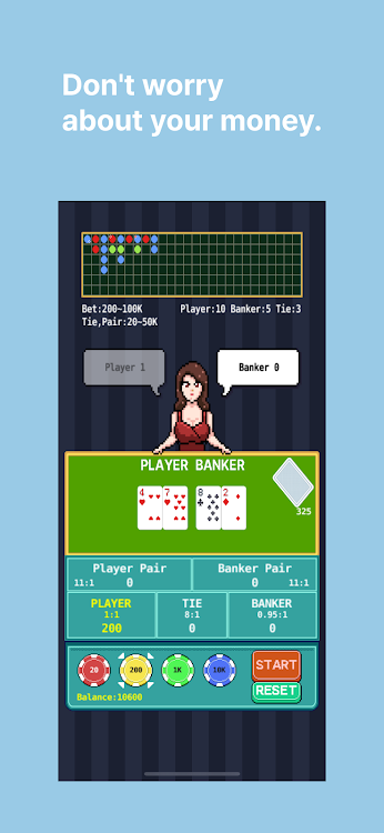 #3. Baccarat (Android) By: Busang Inc.