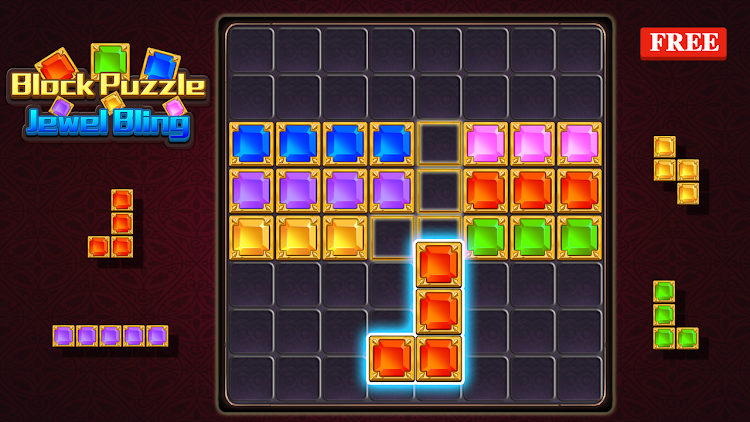 #8. Block Puzzle : Jewel Block (Android) By: H.T Game