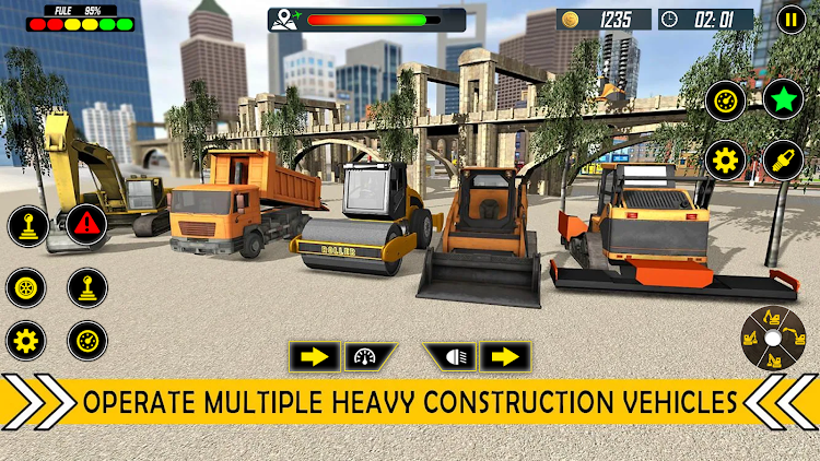 #6. Road Builder City Construction (Android) By: Mizo Studio Inc