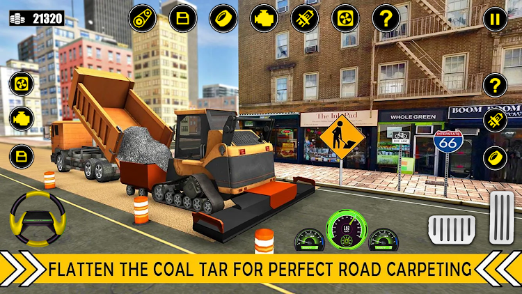 #7. Road Builder City Construction (Android) By: Mizo Studio Inc